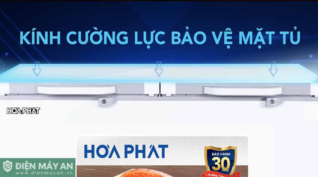 Tủ đông cánh kính Hòa Phát 352 Lít HPF AD6352.T1